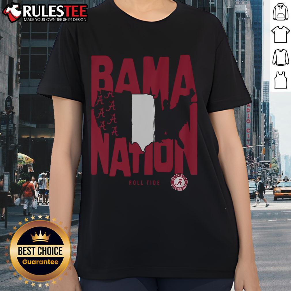Awesome Alabama Crimson Tide Nation T-Shirt - Image 3