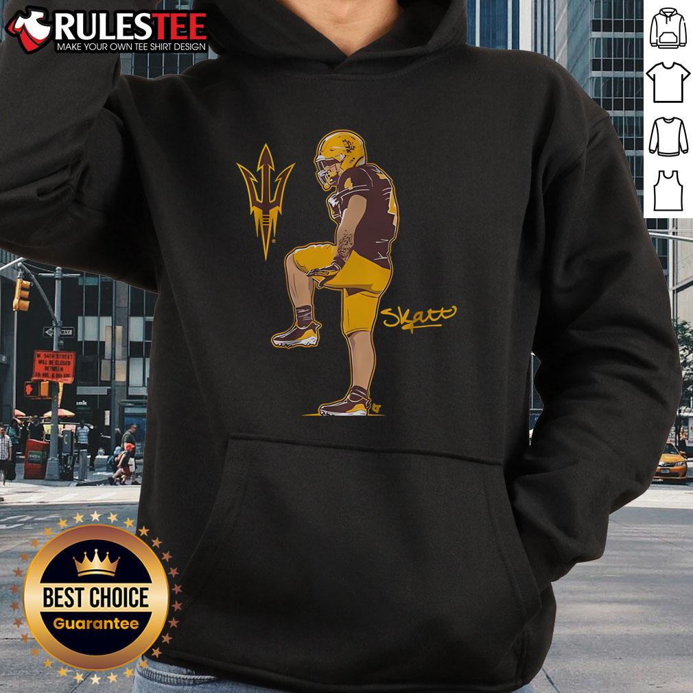 Awesome Arizona State Football Cam Skattebo Superstar Pose T-Shirt - Image 2
