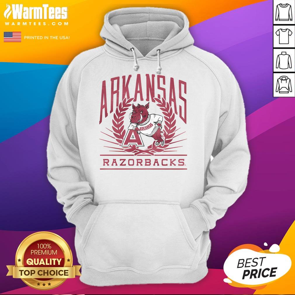 Awesome Arkansas Razorbacks Laurel T-Shirt - Image 2