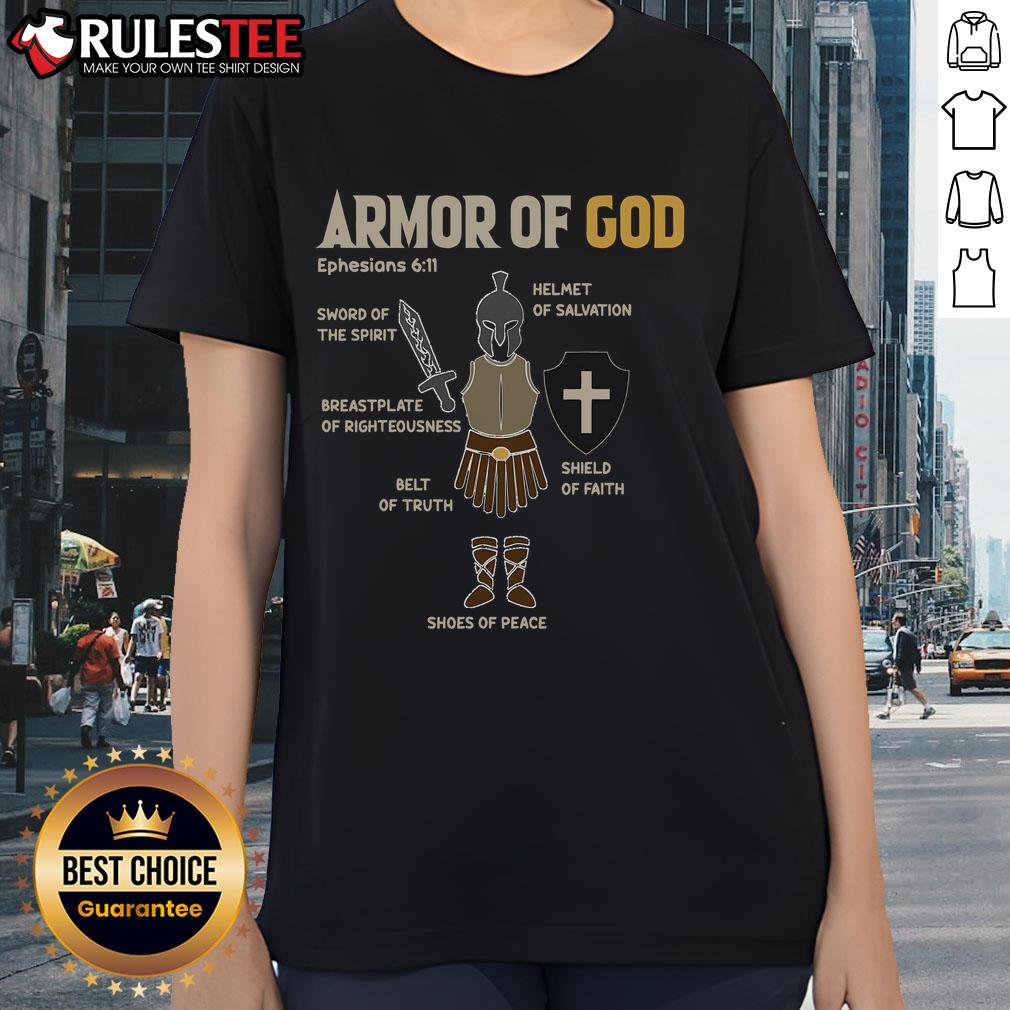 Awesome Armor Of God Christian Jesus T-Shirt - Image 3