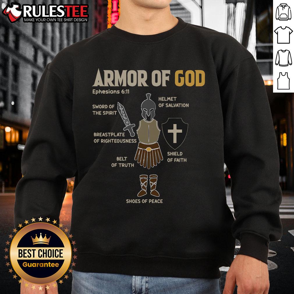 Awesome Armor Of God Christian Jesus T-Shirt - Image 5