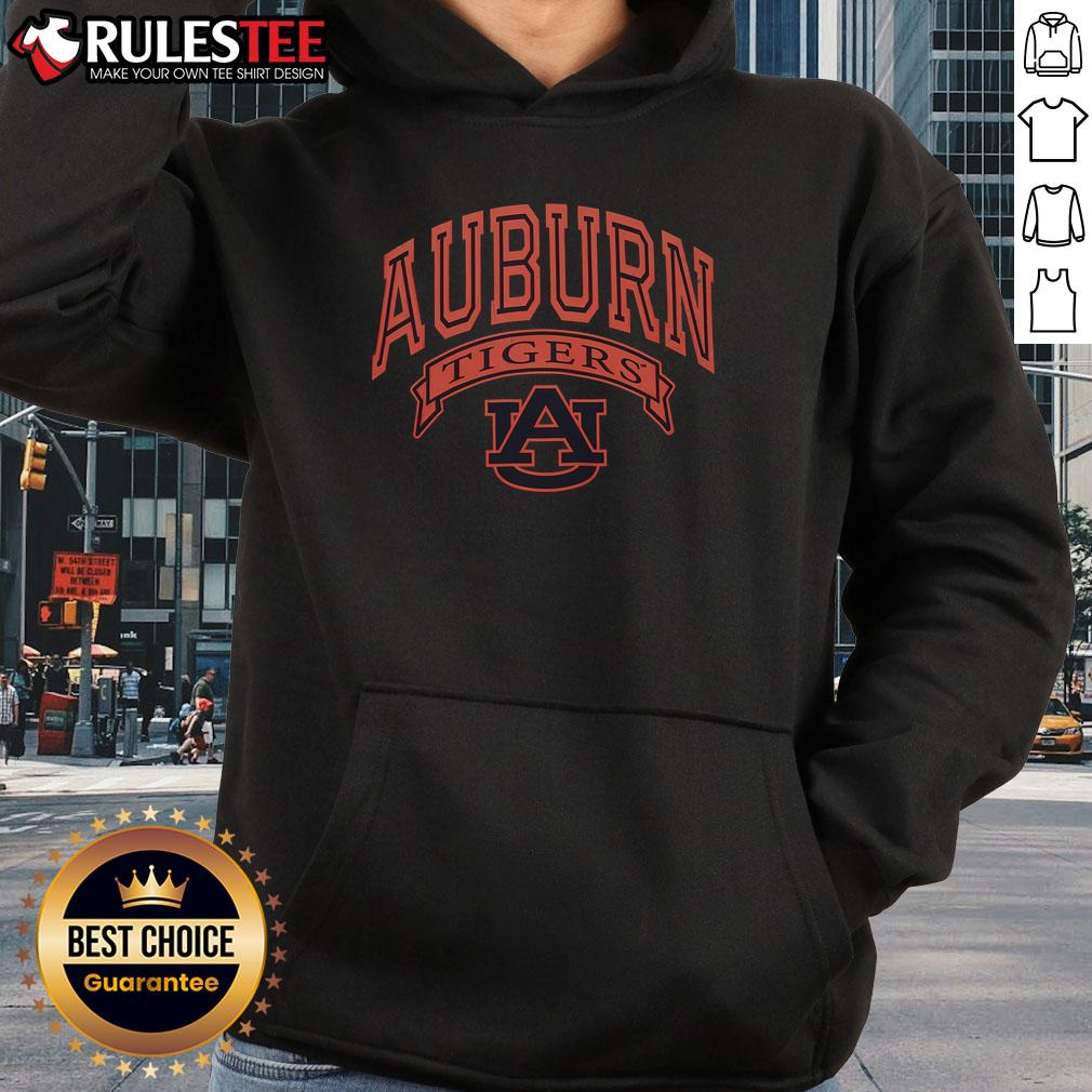 Awesome Auburn Tigers Outline Arch T-Shirt - Image 2