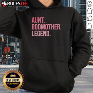 Alternative view of Awesome Aunt Godmother Legend T-Shirt