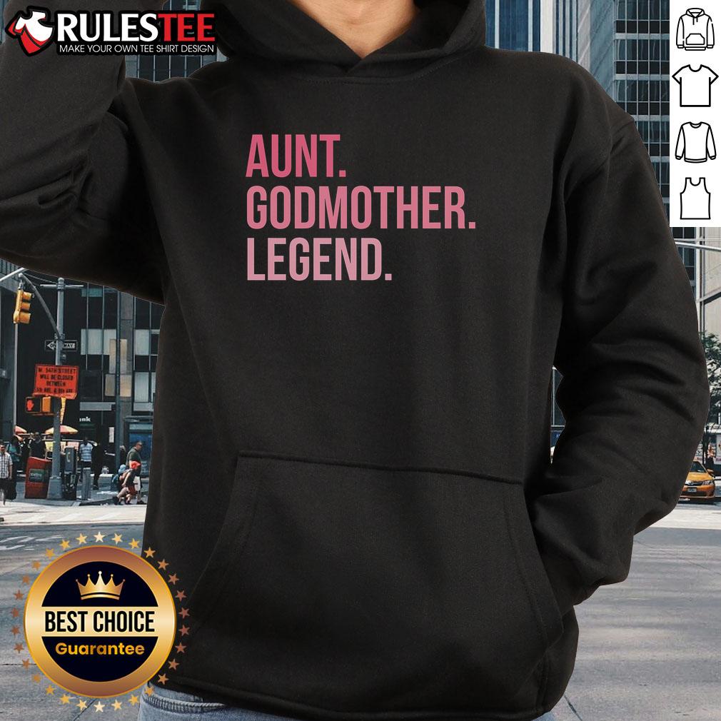 Awesome Aunt Godmother Legend T-Shirt - Image 2