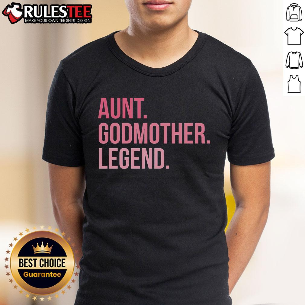 Awesome Aunt Godmother Legend T-Shirt