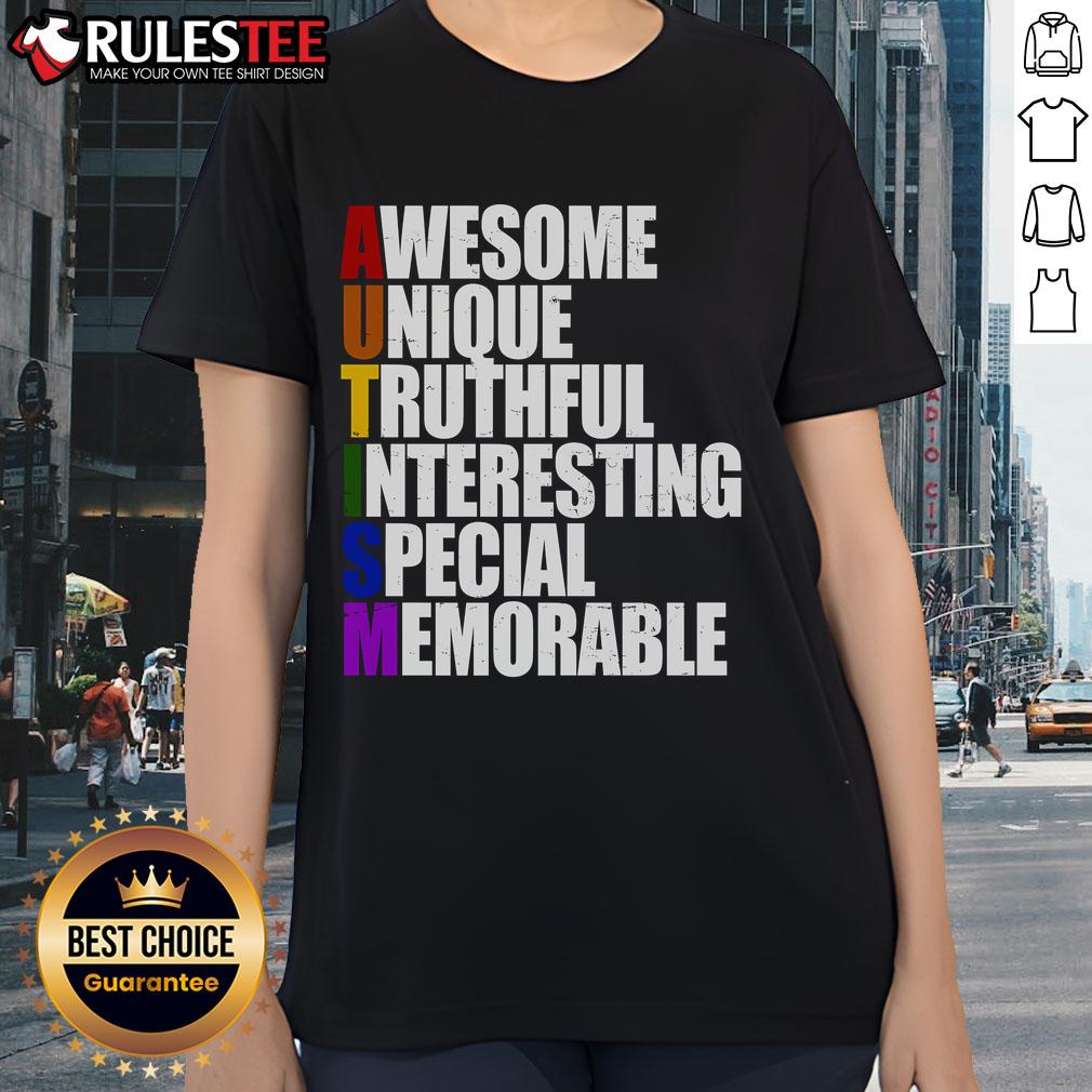 Awesome Autism Awareness Defined Quote T-Shirt - Image 3