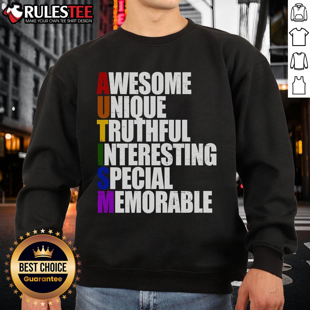 Awesome Autism Awareness Defined Quote T-Shirt - Image 5