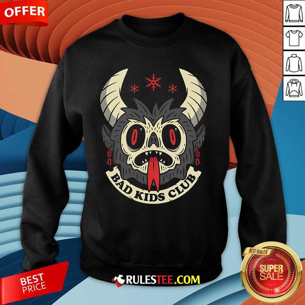 Awesome Bad Kids Krampus Club T-Shirt - Image 3