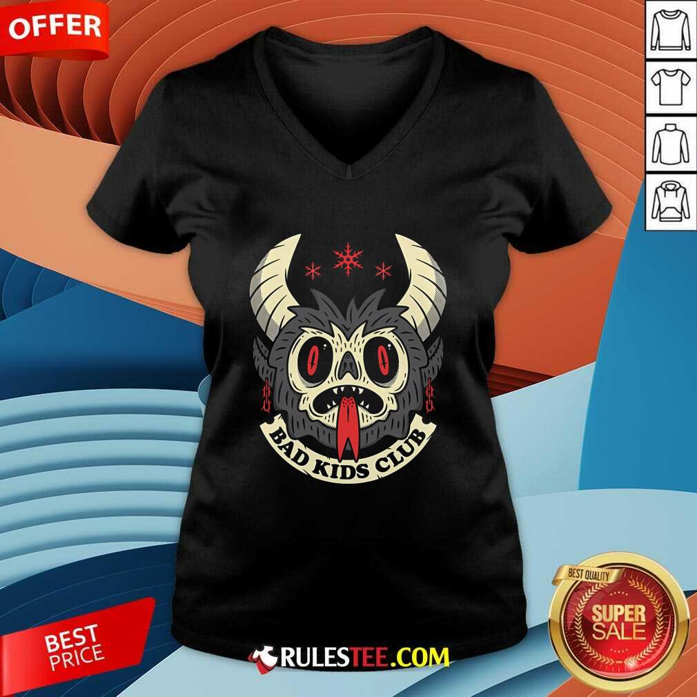 Awesome Bad Kids Krampus Club T-Shirt - Image 4