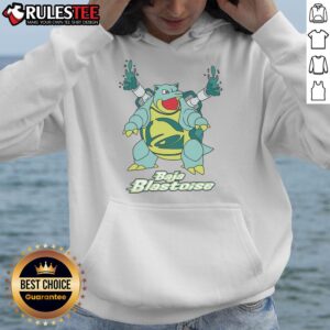 Alternative view of Awesome Baja Blastoise Turtle Pokemon T-Shirt
