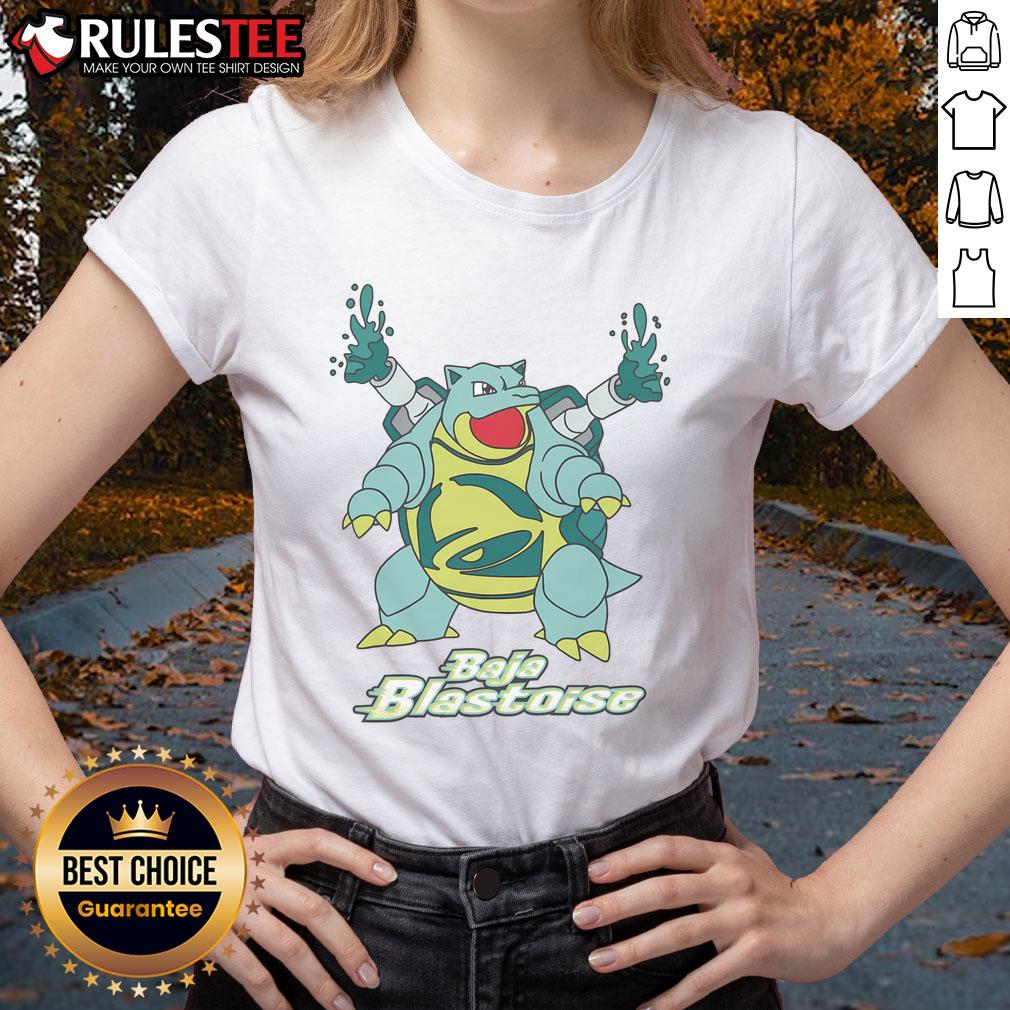 Awesome Baja Blastoise Turtle Pokemon T-Shirt - Image 3