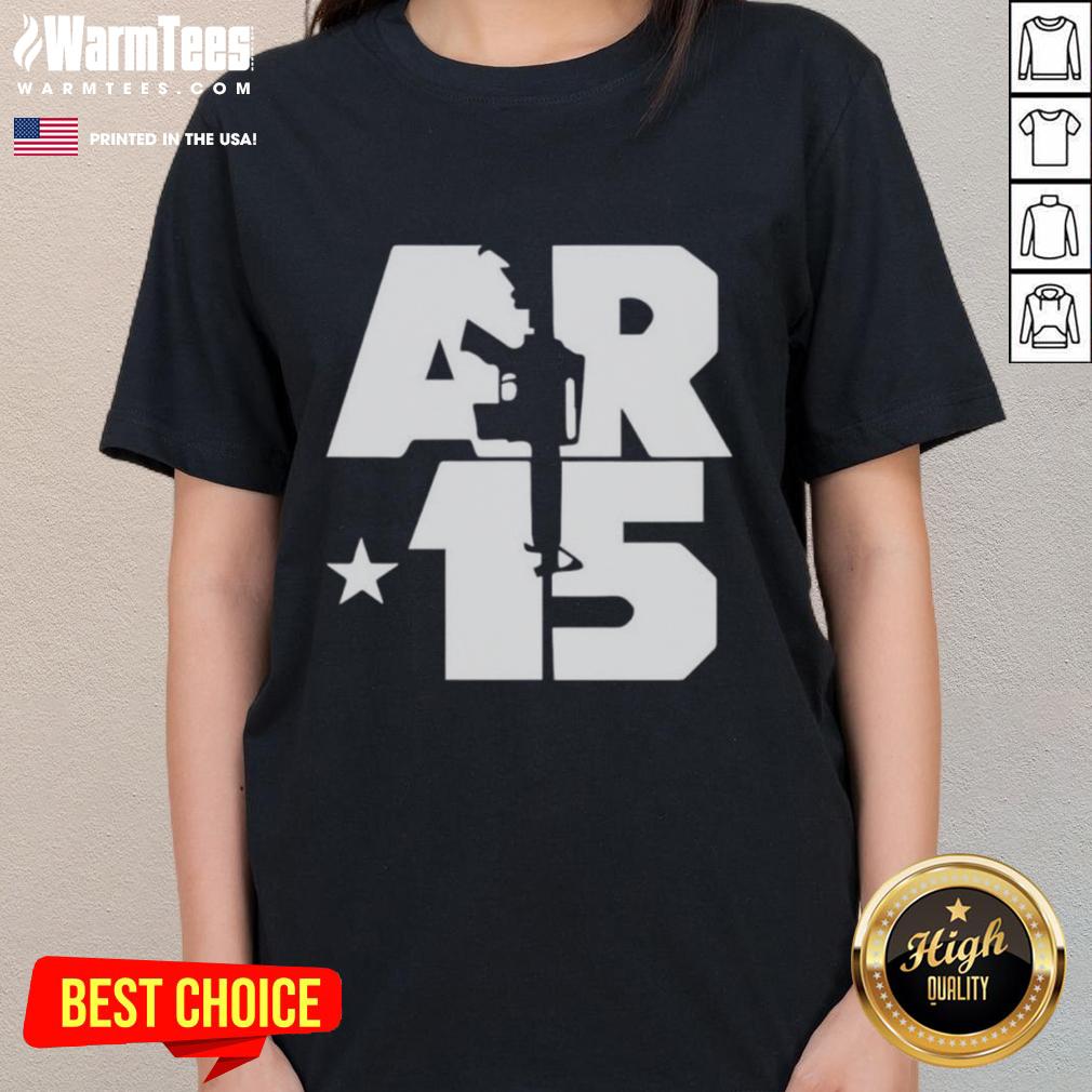 Awesome Ballerina AR-15 T-Shirt - Image 3