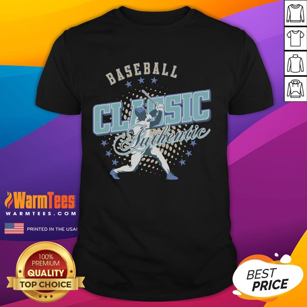 Awesome Baseball Classic Authentic T-Shirt