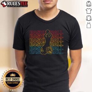 Awesome Basketball Wheelchair Retro T-Shirt