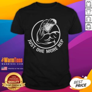 Awesome Beer Gym Just One More Rep T-Shirt