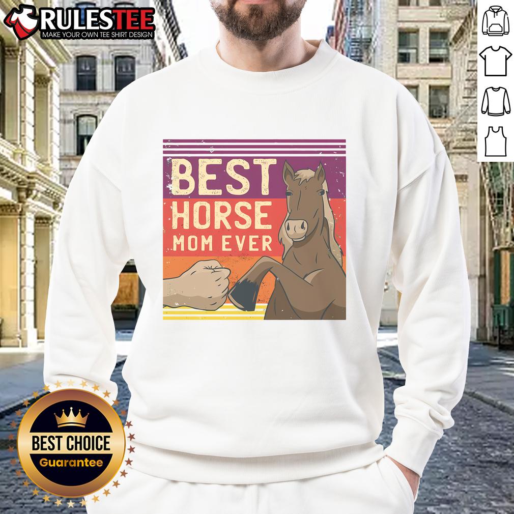 Awesome Best Horse Mom Ever T-Shirt - Image 5