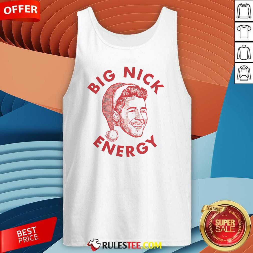 Awesome Big Nick Energy Christmas T-Shirt - Image 3