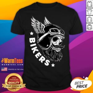 Awesome Bikers Skull T-Shirt