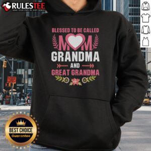 Alternative view of Awesome Blessed To Be Called Grandma And Great Grandma T-Shirt