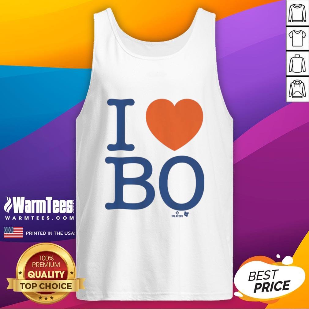 Awesome Bo Bichette I Heart Bo T-Shirt - Image 4
