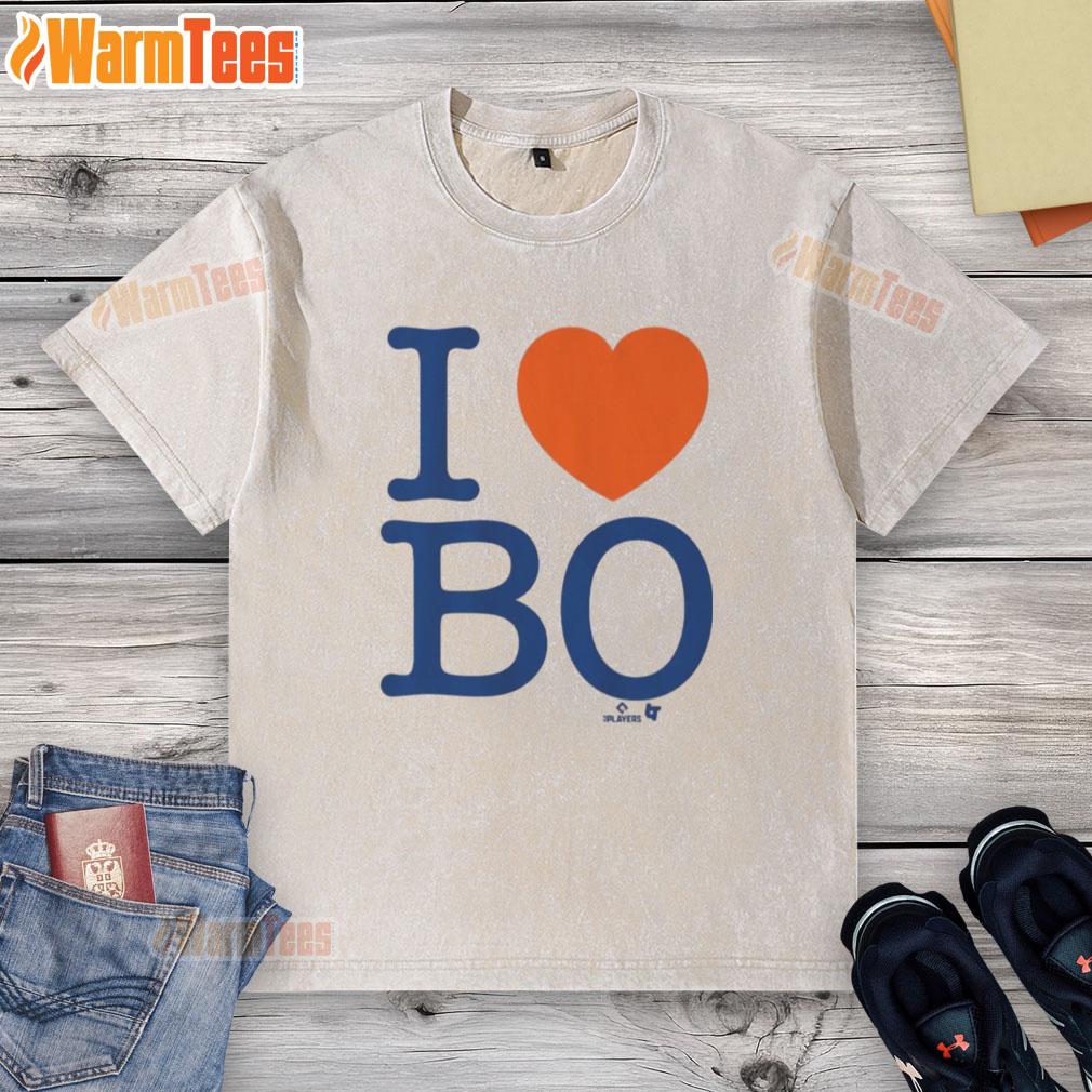 Awesome Bo Bichette I Heart Bo T-Shirt - Image 6