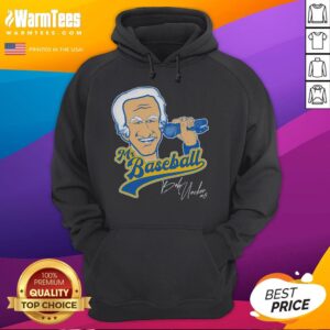 Alternative view of Awesome Bob Uecker Mr Baseball Front Row Legend T-Shirt