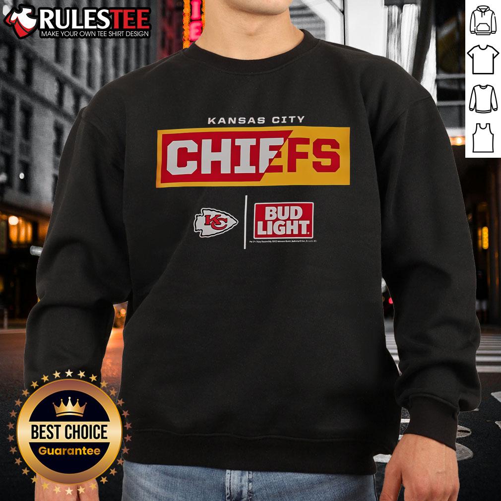 Awesome Bud Light Kansas City Chiefs Team T-Shirt - Image 5