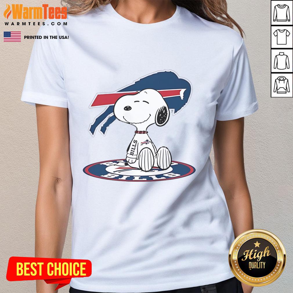 Awesome Buffalo Bills Snoopy Nice T-Shirt - Image 3