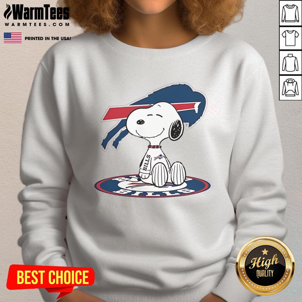 Awesome Buffalo Bills Snoopy Nice T-Shirt - Image 5