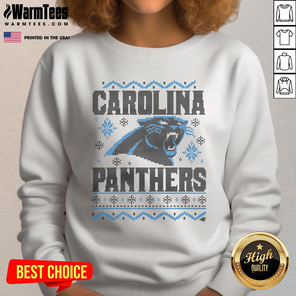 Awesome Carolina Panthers Holiday T-Shirt - Image 5