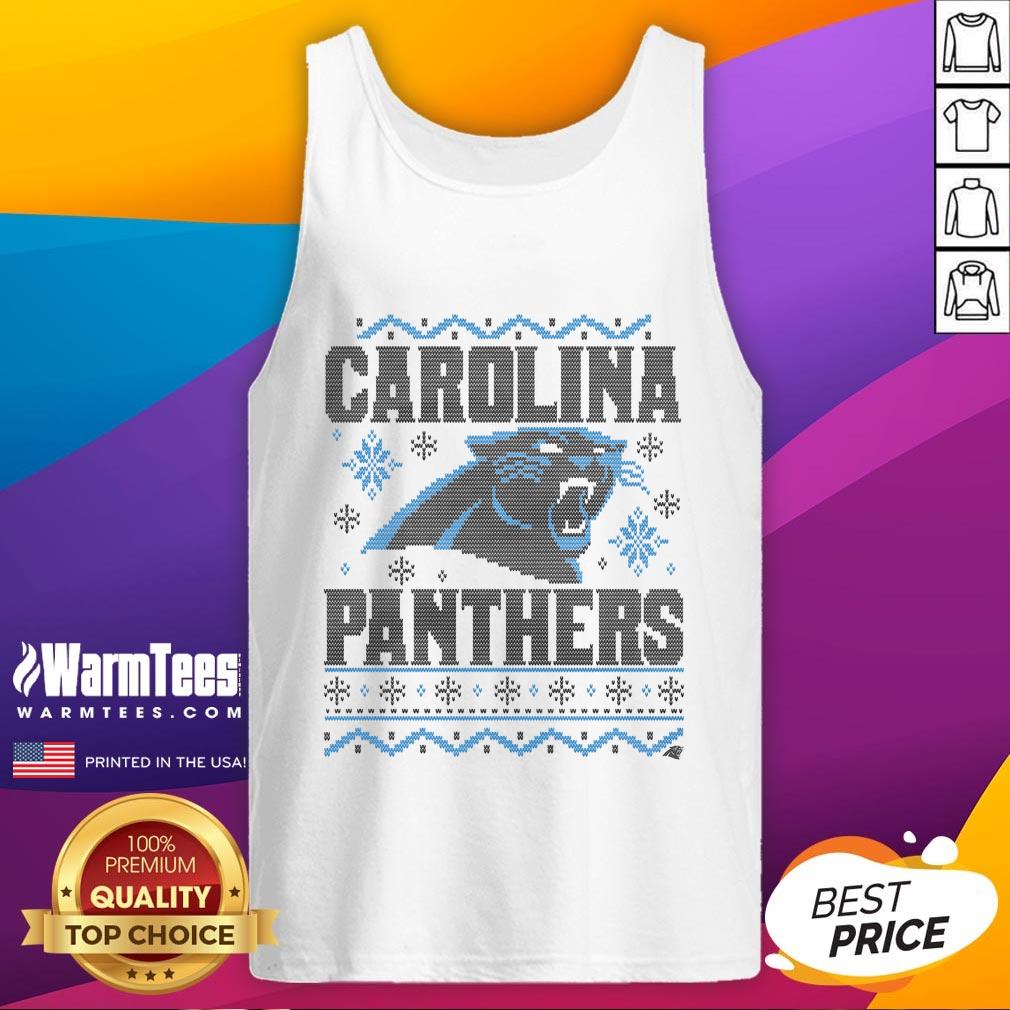 Awesome Carolina Panthers Holiday T-Shirt - Image 4