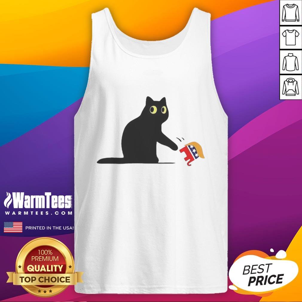 Awesome Cat Ladies For Kamala Harris Donald Trump T-Shirt - Image 4