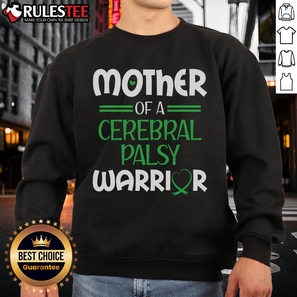 Awesome Cerebralparese Warrior Mother CP Mom Green Ribbon Awareness T-Shirt - Image 5