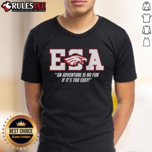 Awesome Championship Swim Meet An Adventure Is No Fun If It's Too Easy T-Shirt