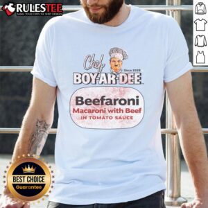 Awesome Chef Boyardee Beefaroni Since 1928 T-Shirt