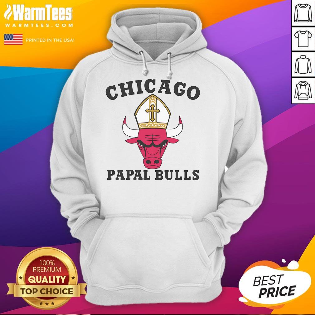 Awesome Chicago Papal Bulls T-Shirt - Image 2