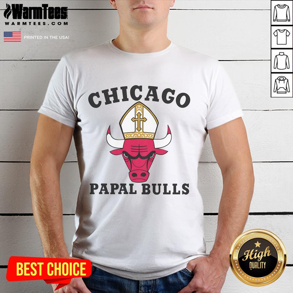Awesome Chicago Papal Bulls T-Shirt