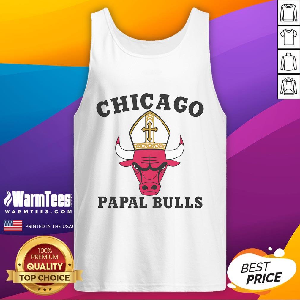 Awesome Chicago Papal Bulls T-Shirt - Image 4