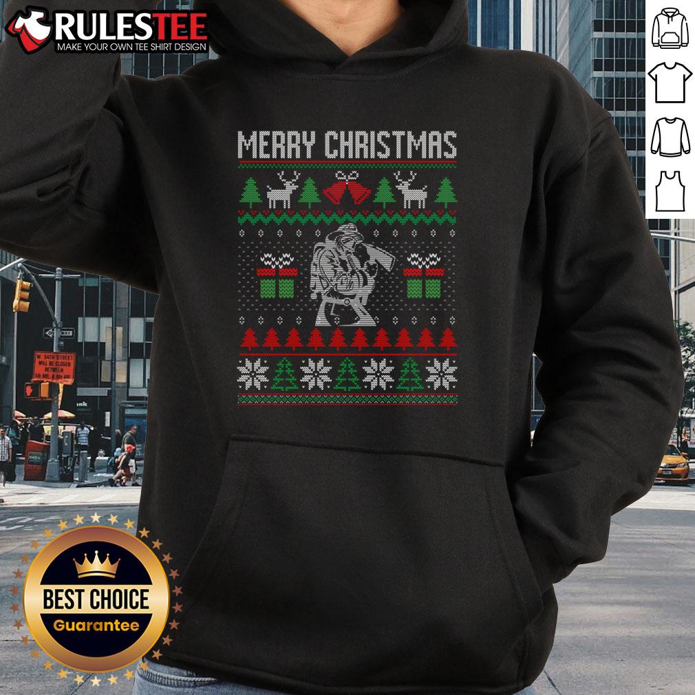 Awesome Christmas Firefighter Fire Fire Depart T-Shirt - Image 2
