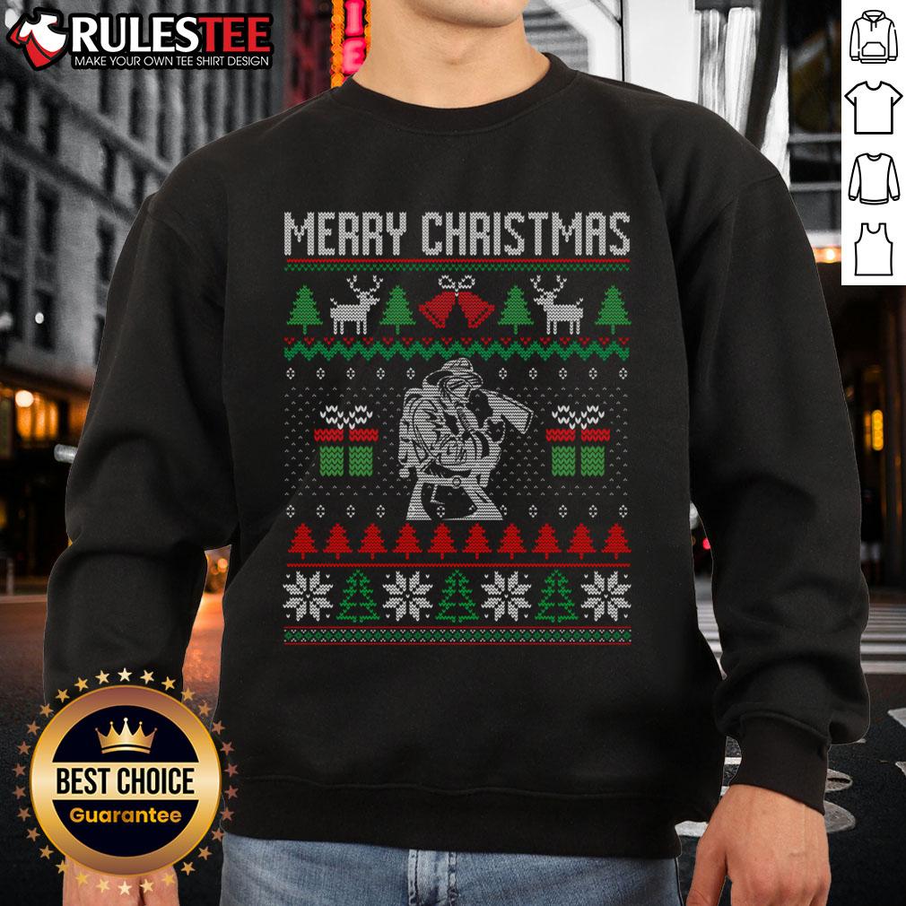 Awesome Christmas Firefighter Fire Fire Depart T-Shirt - Image 5