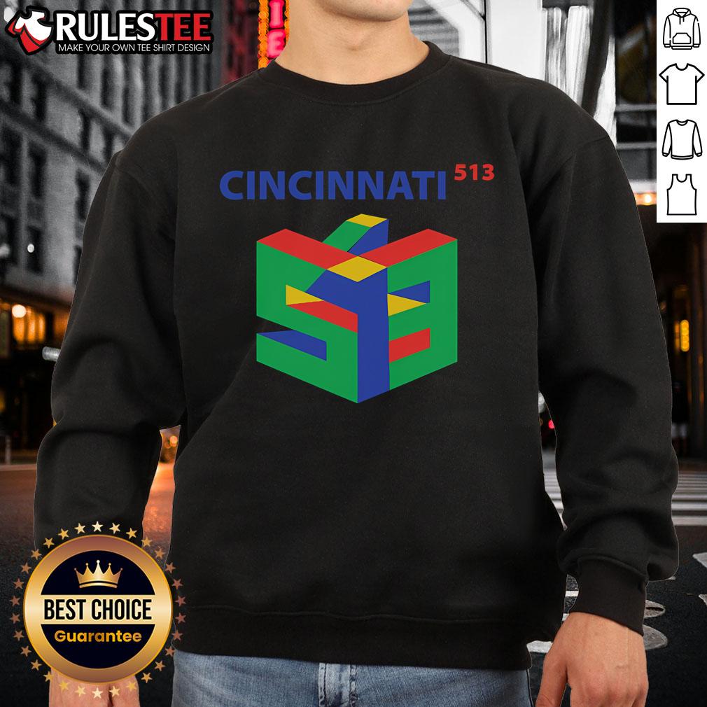 Awesome Cincinnati 513 64-Bit T-Shirt - Image 5