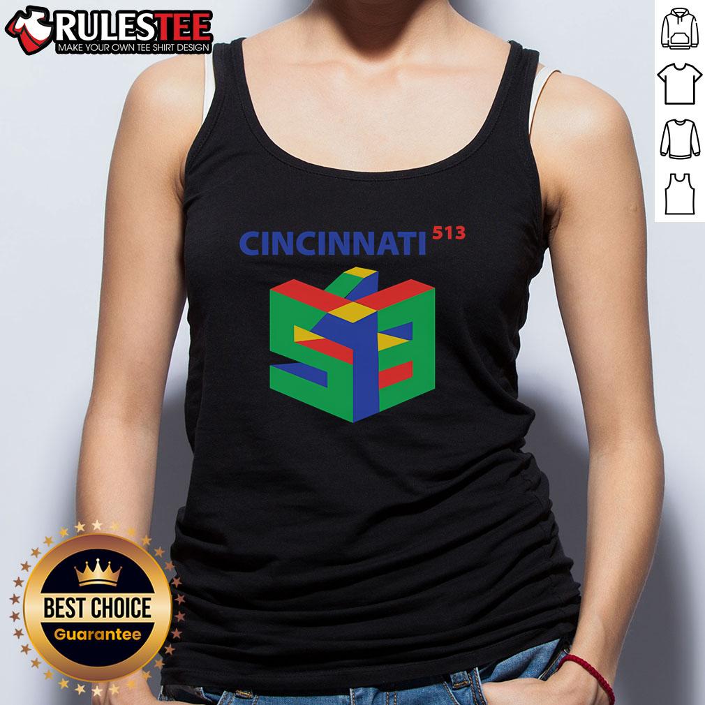 Awesome Cincinnati 513 64-Bit T-Shirt - Image 4
