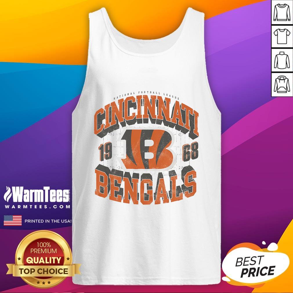 Awesome Cincinnati Bengals Field Arched Wordmark T-Shirt - Image 4