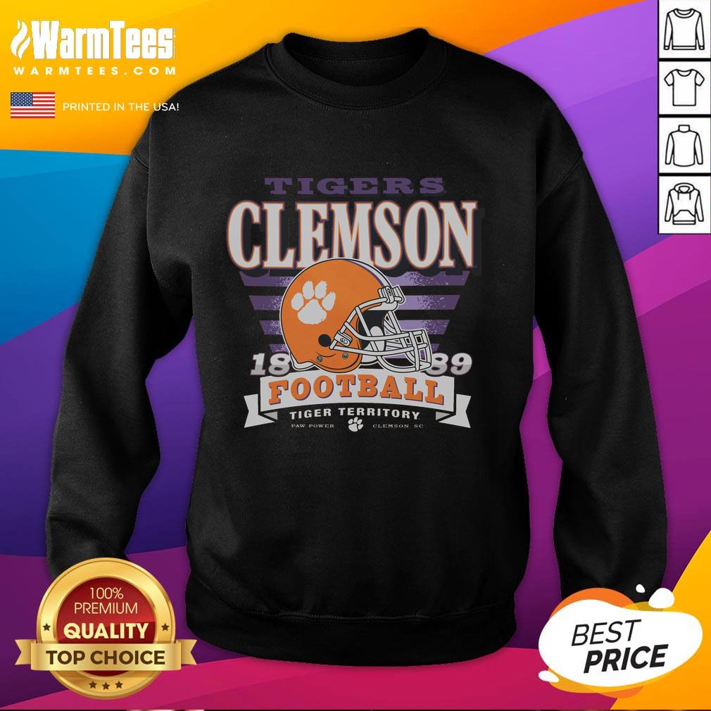 Awesome Clemson Tigers Stripe Splash T-Shirt - Image 5
