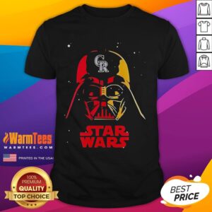 Awesome Colorado Rockies X Star Wars Night Limited Edition Baseball T-Shirt