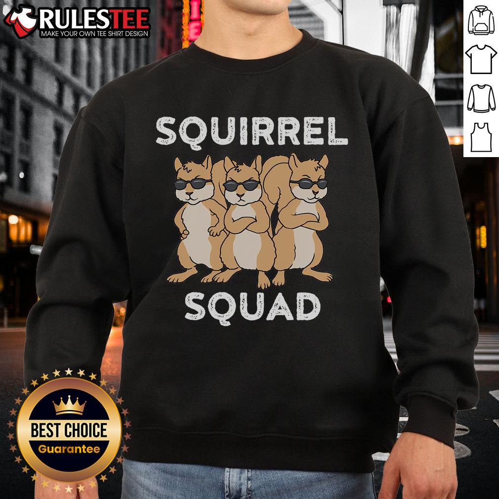 Awesome Cool Squirrel Squad T-Shirt - Image 5