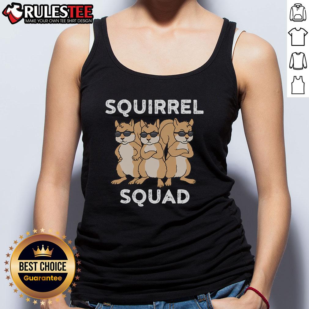 Awesome Cool Squirrel Squad T-Shirt - Image 4