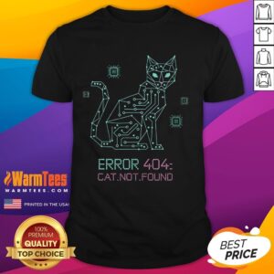 Awesome Cyber Cat Circuit Board Tech Enthusiasts T-Shirt