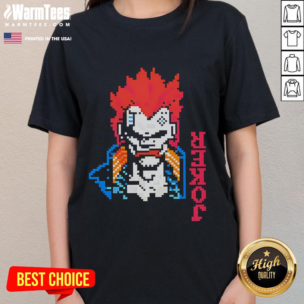 Awesome Cyberpunk 2077 X Balatro Joker T-Shirt - Image 3