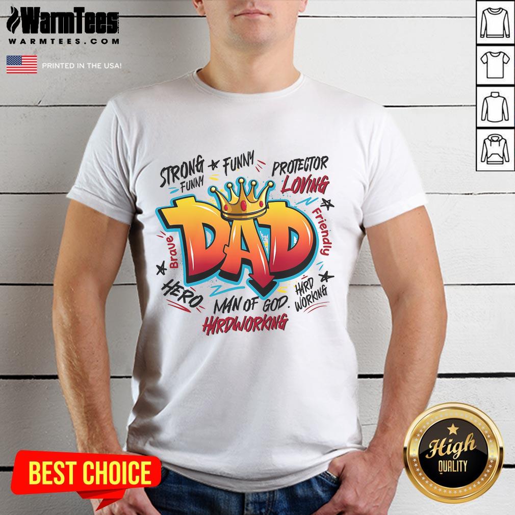 Awesome Dad Quotes Father's Day T-Shirt